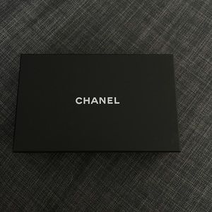 Authentic Chanel empty box with 3D camellia ribbon jewelry bags